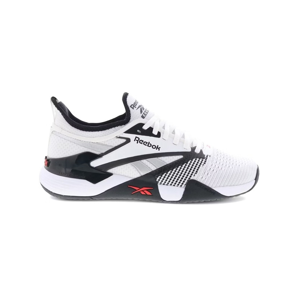 Reebok Mens Nano Court White Black Red Training Tennis Shoes Size 11.5